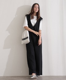 2×2リブ プチハイネック半袖Tシャツ