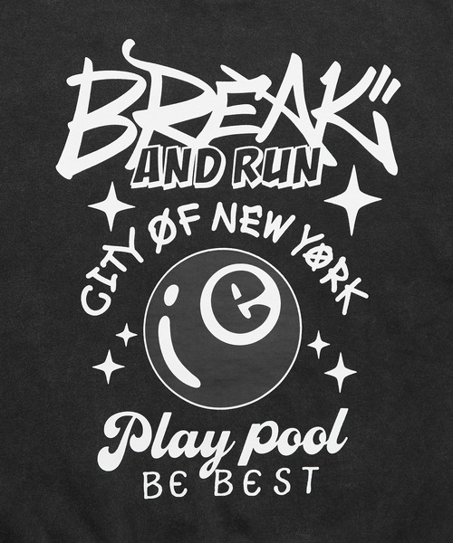 improves（インプローブス）の「CVC半起毛スウェット バックプリント 長袖 トレーナー（スウェット・メンズ・ブラック系/ブラック・LARGE/MEDIUM）」の4枚目の写真