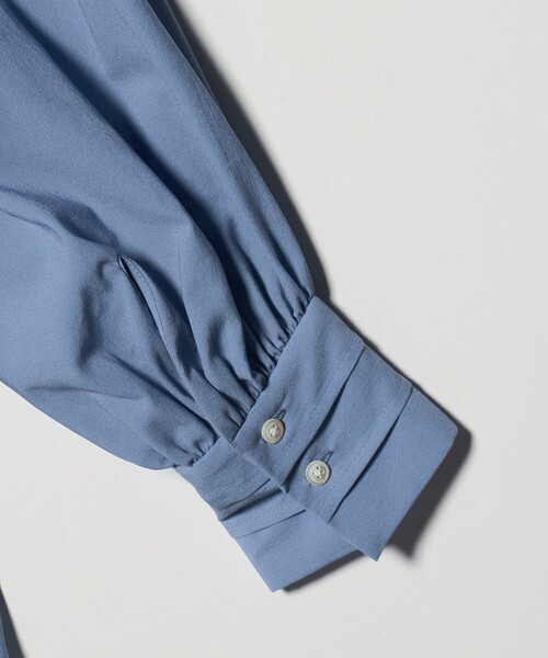 セール】ボウタイ ギャザー ブラウス（シャツ/ブラウス）｜green label