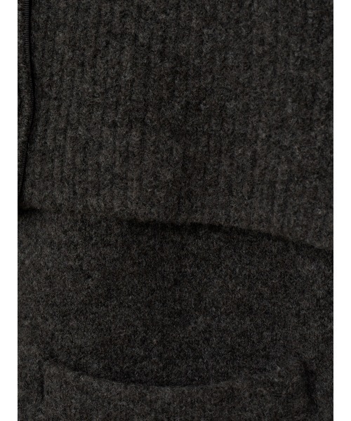 EIMY ISTOIRE（エイミーイストワール）の「ロゴボタンニットセットワンピース（ワンピース・レディース・オフホワイト/グレー/ネイビー・F）」の4枚目の写真