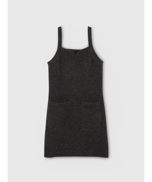 EIMY ISTOIRE（エイミーイストワール）の「ロゴボタンニットセットワンピース（ワンピース・レディース・オフホワイト/グレー/ネイビー・F）」の6枚目の写真