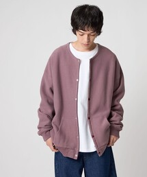 スウェット」に該当するカーディガン/ボレロ（パープル/紫色系