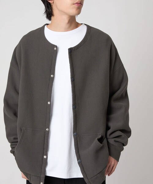 セール】＜CITEN＞スナップスウェットブルゾン（カーディガン