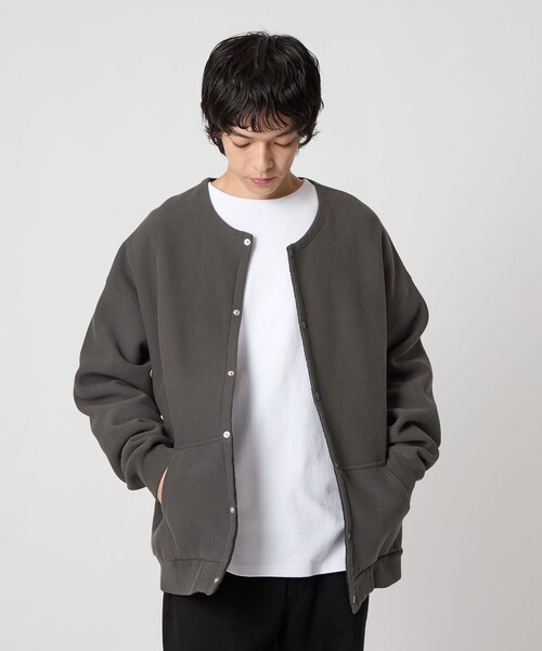はぴ様 C1553 スナップスウェットカーデ JOURNAL STANDARD カーディガン スウェットスナップカーディガン