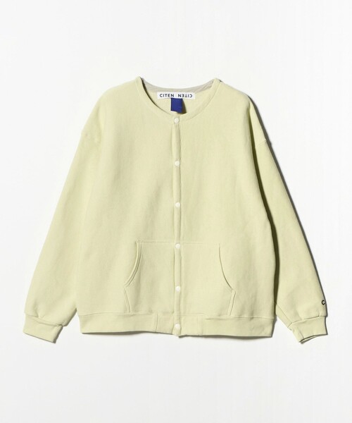 CITEN＞スナップスウェットブルゾン（カーディガン/ボレロ