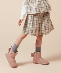 a.v.v（アーヴェヴェ）の「[100-160]オータムチェックタックショートパンツ（その他パンツ・キッズ）」