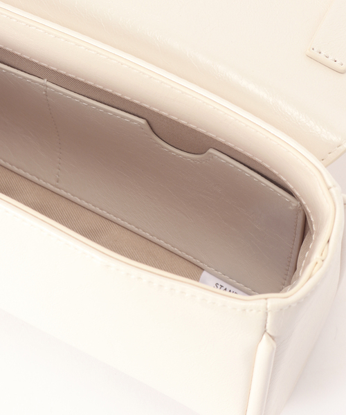 STANDOIL（スタンドオイル）の「STAND OIL BUTTER BAG CLASSIC（ショルダーバッグ・レディース・ブラウン/ブラック/アイボリー・FREE）」の10枚目の写真