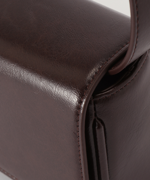 STANDOIL（スタンドオイル）の「STAND OIL BUTTER BAG CLASSIC（ショルダーバッグ・レディース・ブラウン/ブラック/アイボリー・FREE）」の21枚目の写真