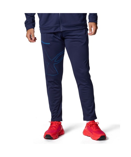 UNDER ARMOUR(アンダーアーマー)の「アンダーアーマー UAトラックスーツ(ジャージ・メンズ・ブラック/ネイビー・S/M/L/LL/3L)」の9枚目の写真