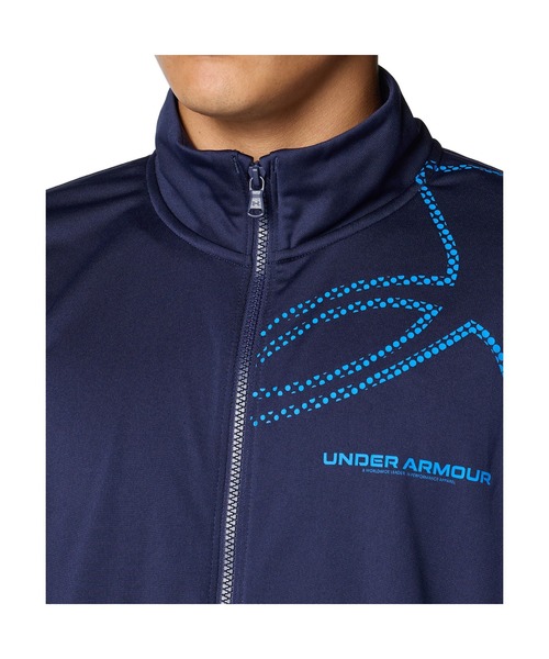 UNDER ARMOUR(アンダーアーマー)の「アンダーアーマー UAトラックスーツ(ジャージ・メンズ・ブラック/ネイビー・S/M/L/LL/3L)」の11枚目の写真