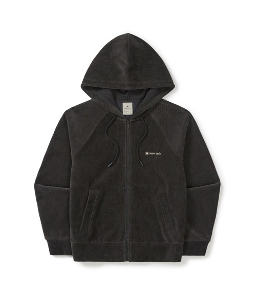 Snow Peak(スノーピーク)の「Snow Peak / Corduroy Wmn's S-Cropped Hood Zip コーデュロイ レディース Sクロップド フードジップ 海外限定(パーカー・レディース・ライトベージュ/スミクロ/ブラウン・S/M/L)」の1枚目の写真