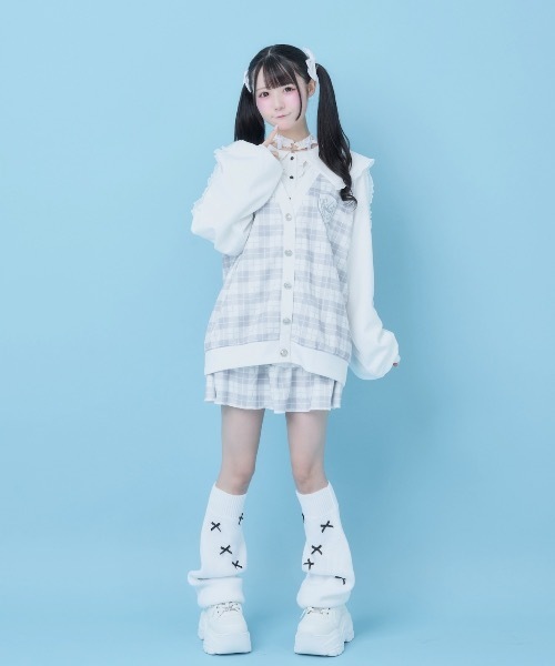 Hauls（ハウルズ）の「学園征服ジャージカーデセットアップ（ジャージ