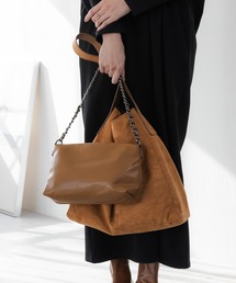 Elura | ポーチセットフェイクスエードトート/574979(ハンドバッグ)