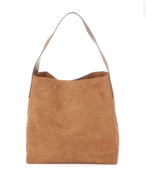 Elura（エルーラ）の「ポーチセットフェイクスエードトート/574979（ハンドバッグ・レディース・ブラウン系その他2/ダークブラウン・ONE SIZE）」の10枚目の写真