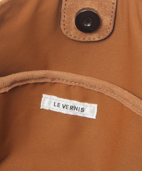 Elura（エルーラ）の「ポーチセットフェイクスエードトート/574979（ハンドバッグ・レディース・ブラウン系その他2/ダークブラウン・ONE SIZE）」の3枚目の写真