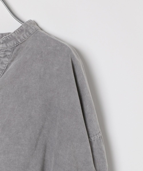 LEPSIM（レプシィム）の「加工コーデュロイシャツチュニック　598092（シャツ/ブラウス・レディース・グレー系その他/ベージュ系その他・FREE）」の18枚目の写真