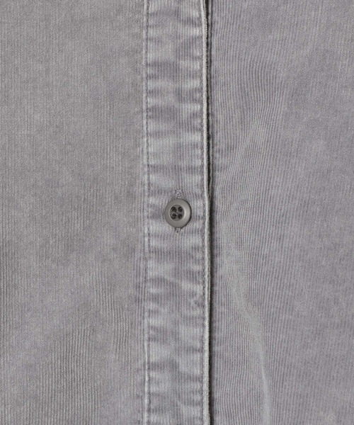 LEPSIM（レプシィム）の「加工コーデュロイシャツチュニック　598092（シャツ/ブラウス・レディース・グレー系その他/ベージュ系その他・FREE）」の22枚目の写真