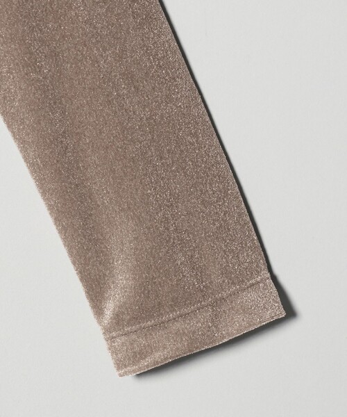 MARW UNITED ARROWS（マルゥ ユナイテッドアローズ）の「＜MARW UNITED ARROWS＞シアー ベロア ロングスリーブ カットソー（Tシャツ/カットソー・レディース・ナチュラル/モカ/ネイビー・FREE）」の16枚目の写真