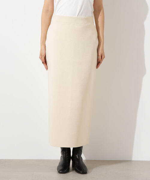 N.（N. Natural Beauty Basic）（エヌエヌナチュラルビューティーベーシック）の「【PS/低身長サイズ】フォルムニットカーデセットアップ（ワンピース・レディース・ブラウン/ブルー/オフホワイト・P/S/MEDIUM）」の16枚目の写真