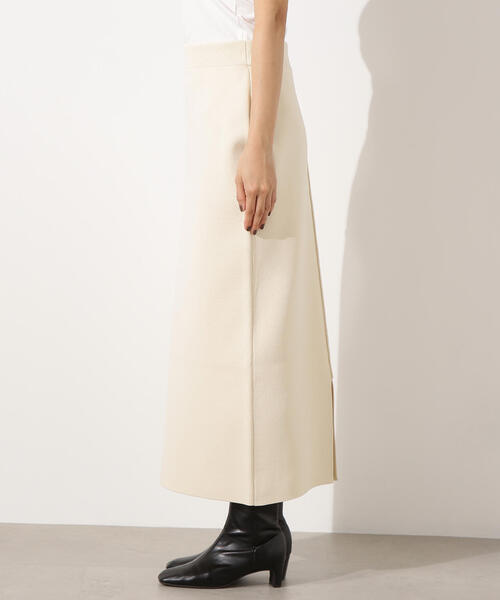 N.（N. Natural Beauty Basic）（エヌエヌナチュラルビューティーベーシック）の「【PS/低身長サイズ】フォルムニットカーデセットアップ（ワンピース・レディース・ブラウン/ブルー/オフホワイト・P/S/MEDIUM）」の17枚目の写真