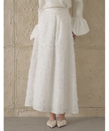 MEISM（ミズム）の「[MEISM by Re:EDIT][2025AW COLLECTION][低身長サイズ有]ジャカードフリンジロングフレアスカート（スカート）」