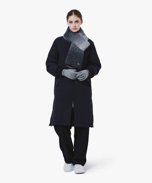 LACOSTE(ラコステ)の「エッセンシャル ウールニットグローブ(手袋・レディース・ブラック/オフホワイト/グレー/ネイビー・FREE)」の8枚目の写真