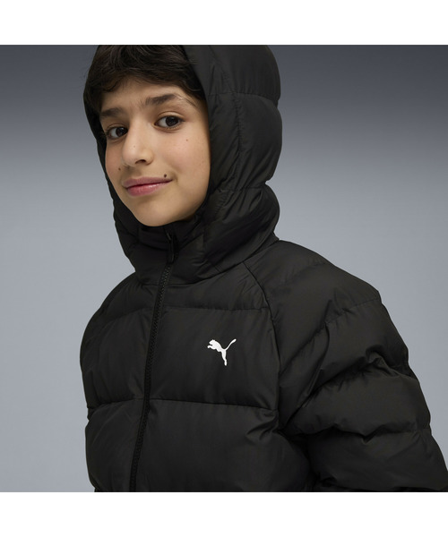 PUMA(プーマ)の「PUMA プーマ キッズ シンセティック フーデッド パッファー ジャケット 120-160cm(ダウンジャケット/コート・キッズ・ブラック/ブルー系その他7・160/150/120/130/140)」の9枚目の写真