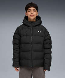 PUMA（プーマ）の「PUMA プーマ キッズ シンセティック フーデッド パッファー ジャケット 120-160cm（ダウンジャケット/コート）」