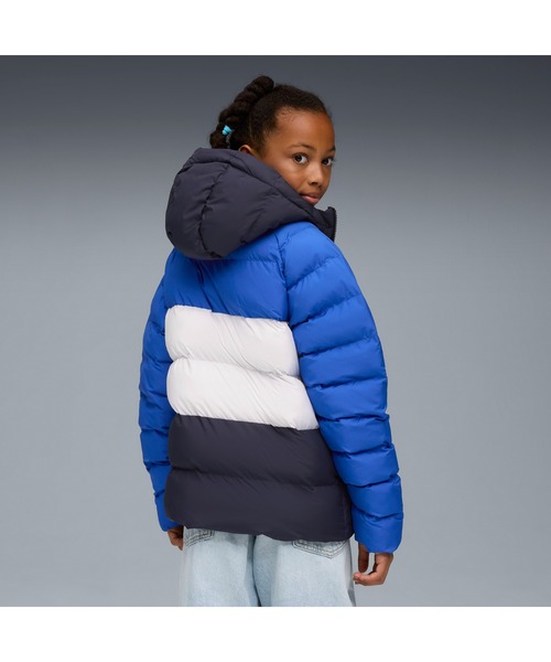 PUMA(プーマ)の「PUMA プーマ キッズ シンセティック フーデッド パッファー ジャケット 120-160cm(ダウンジャケット/コート・キッズ・ブラック/ブルー系その他7・160/150/120/130/140)」の5枚目の写真