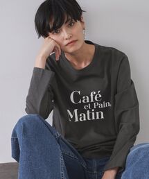 OPAQUE.CLIP | ロングロゴTシャツ【洗濯機OK】(Tシャツ/カットソー)