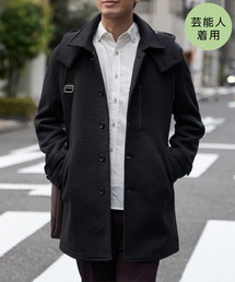 IKKA LOUNGE（イッカラウンジ）の「【雑誌掲載】ウールライクニットステンカラーコート【芸能人着用】（ステンカラーコート）」