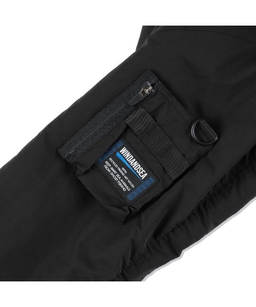 FISHNET RECYCLED NYLON MA-1 JACKET（MA-1）｜WIND AND SEA（ウィン