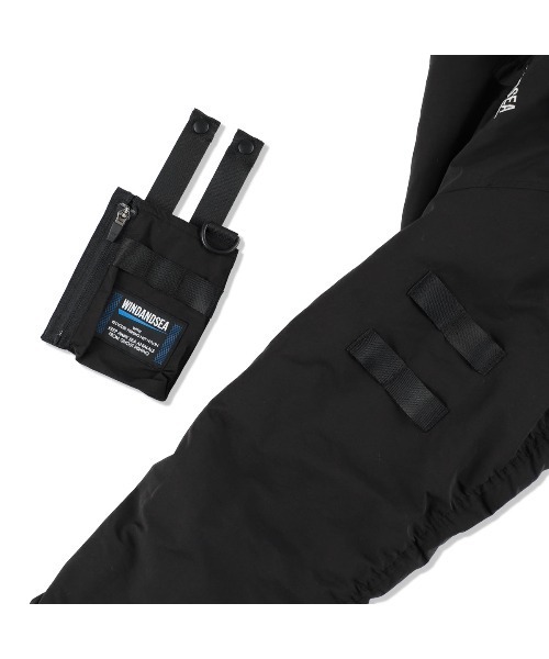 FISHNET RECYCLED NYLON MA-1 JACKET（MA-1）｜WIND AND SEA（ウィン