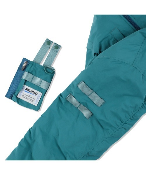 FISHNET RECYCLED NYLON MA-1 JACKET（MA-1）｜WIND AND SEA（ウィン