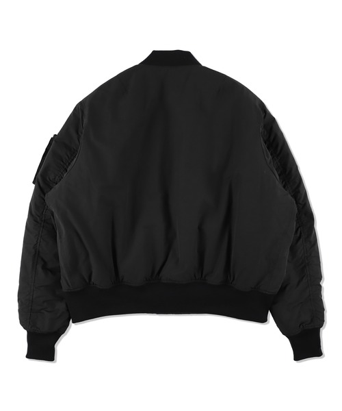 FISHNET RECYCLED NYLON MA-1 JACKET（MA-1）｜WIND AND SEA（ウィン