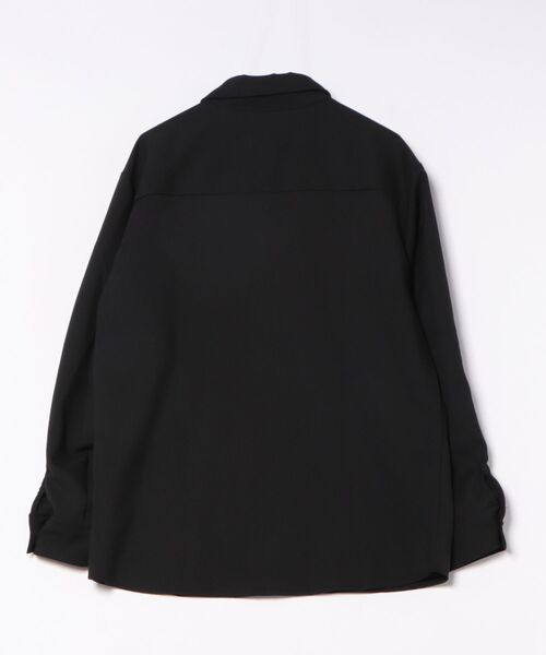 a.p.o.v.(エーピーオービー)の「a.p.o.v. 比翼ボタンオーバーサイズジャージードレスシャツ(シャツ/ブラウス・メンズ・ライトグレー/ブラック/ライトブルー/チャコール/ホワイト・ONESIZE)」の6枚目の写真