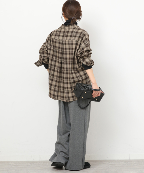 新品タグ付き　JOURNAL STANDARD relume　CHECKシャツ JOURNAL STANDARD relume ブラウス シャツ 「追加」CHECKオーバー