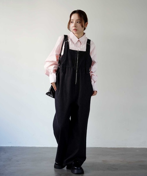 セール】【Bulue.】デニムサロペット（サロペット/オーバーオール
