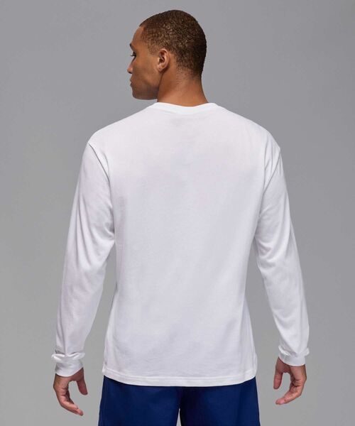 JORDAN BRAND(ジョーダンブランド)の「ジョーダン フライト メンズ ロングスリーブ クルーネック Tシャツ / Jordan Flight Men's Long-Sleeve Crewneck T-Shirt IM6511-100 White(Tシャツ/カットソー・メンズ・ホワイト・XL/S/2XL/L/M)」の2枚目の写真