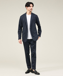 ABAHOUSE GRAY(アバハウスグレイ)の【新型/上下2点セット】ポンチ セットアップ/スーツ ジャケット&スラックス(セットアップ)