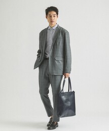 ABAHOUSE GRAY（アバハウスグレイ）の「【新型/上下2点セット】ポンチ セットアップ/スーツ ジャケット＆スラックス（セットアップ）」