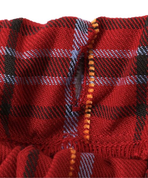 apres les cours（アプレレクール）の「【リンク】フロントボタンチェックパンツ（その他パンツ・キッズ・サックスブルー/レッド・80/90/100/110/120/130）」の18枚目の写真