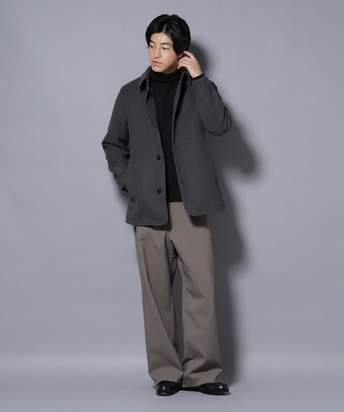 セール】テックメルトンシングルコート（その他アウター）｜NANO