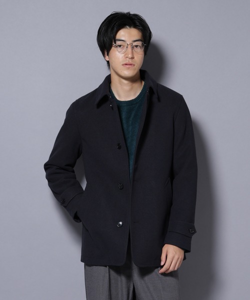 NANO universe（ナノユニバース）の「テックメルトンシングルコート（その他アウター・メンズ・チャコール/ネイビー/ブラック・L/M/S）」の16枚目の写真