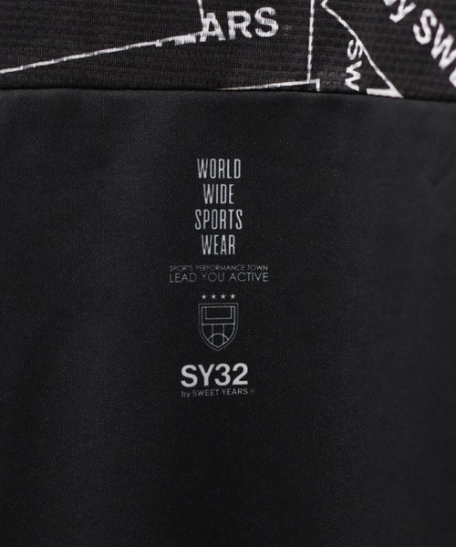 SY32 by SWEET YEARS(エスワイサーティトゥバイスィートイヤーズ)の「【RES】【SY32 by SWEET YEARS】ACTIVE EXCHANGE BOX LOGO TEE(Tシャツ/カットソー・メンズ・ブラック/ホワイト・LARGE/MEDIUM/XX-LARGE/X-LARGE/SMALL)」の14枚目の写真