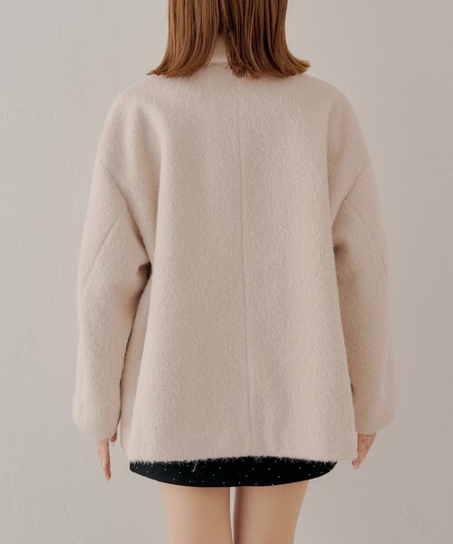 Chico（チコ）の「金釦シャギールーズコート（その他アウター）」 - WEAR