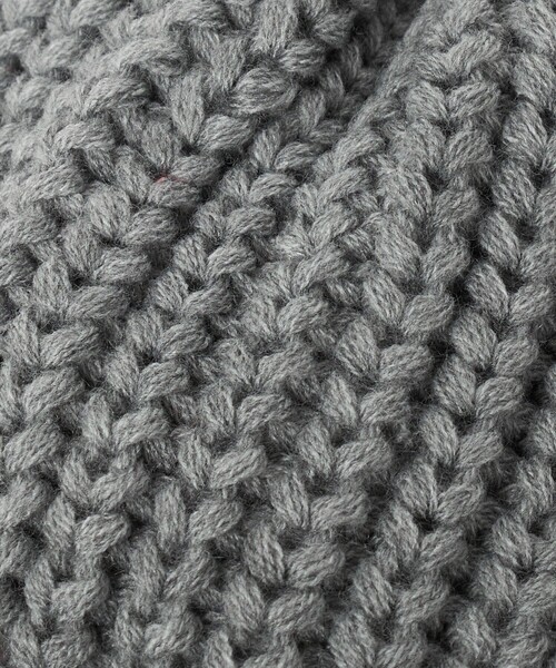 green label relaxing(グリーンレーベルリラクシング)の「ハートモチーフ ニットキャップ / 帽子 / キッズ(ニットキャップ/ビーニー・キッズ・グレー系/クリーム・FREE)」の9枚目の写真