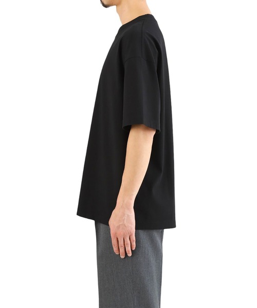caban（キャバン）の「CABan / キャバン：ドライスビンコットン ハーフスリーブTシャツ：59033103003[MUS]（Tシャツ/カットソー・メンズ・ブラック/ホワイト・L/M）」の8枚目の写真
