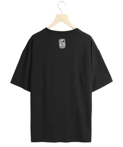 caban（キャバン）の「CABan / キャバン：ドライスビンコットン ハーフスリーブTシャツ：59033103003[MUS]（Tシャツ/カットソー・メンズ・ブラック/ホワイト・L/M）」の3枚目の写真