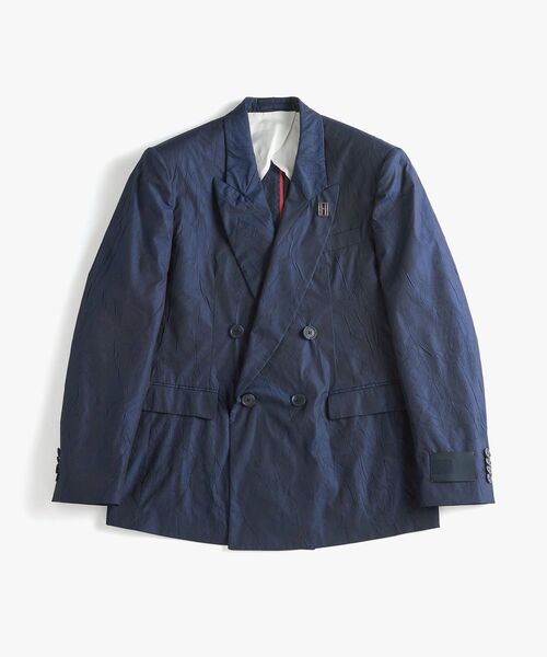 TOMMY HILFIGER（トミーヒルフィガー）の「ダブルブレザー（テーラードジャケット・メンズ・ネイビー・46/48/52）」の5枚目の写真
